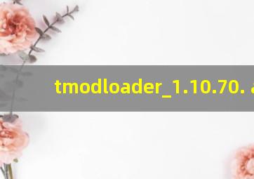 tmodloader_1.10.70. apk